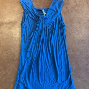 Kische Dusty Blue Tank, Women's Small
